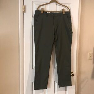 NWT Men's English Laundry Chino Pants Size 36x34 Olive Green‎